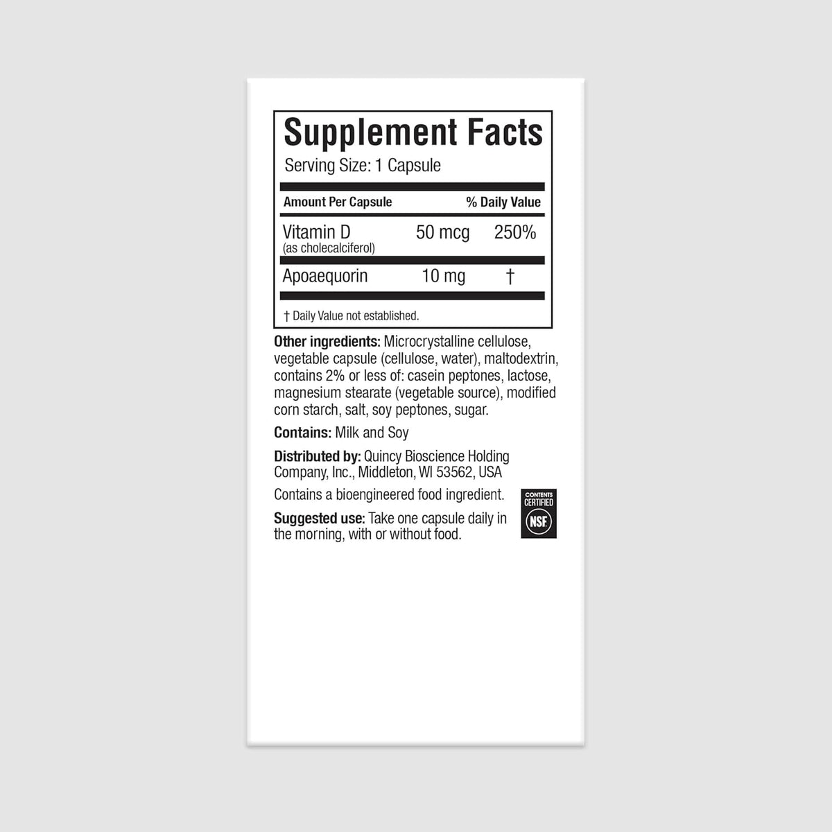 Prevagen Regular Strength - 60 Capsules (2 Month Supply) | Formulated for Your Brain | 10Mg of Apoaequorin plus Vitamin D3 with 7-Day Pill Minder