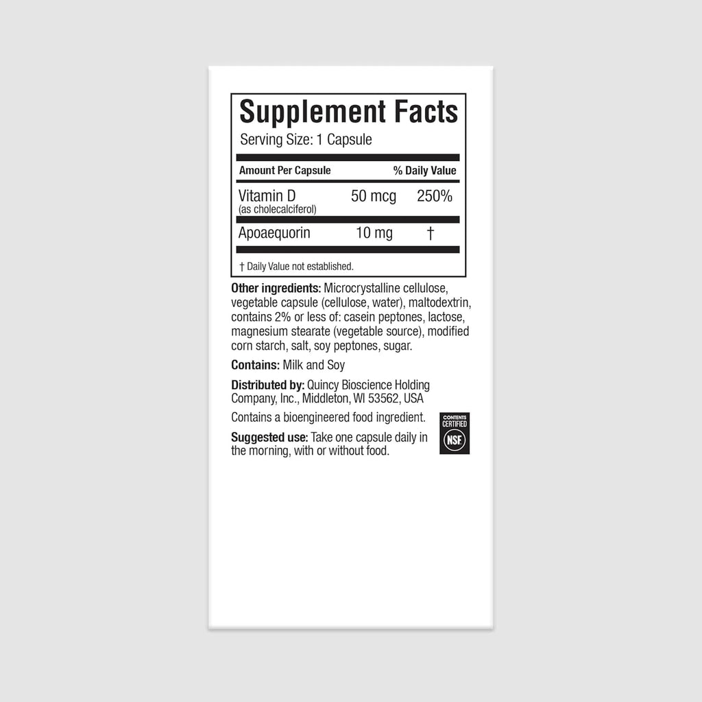Prevagen Regular Strength - 60 Capsules (2 Month Supply) | Formulated for Your Brain | 10Mg of Apoaequorin plus Vitamin D3 with 7-Day Pill Minder