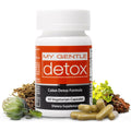 Herbal Nitro My Gentle Detox Cleanse for Women & Men - Poop Pills for Constipation Relief - Overnight Colon Cleanse Natural Supplement for Bloating & Discomfort (30 Capsules)