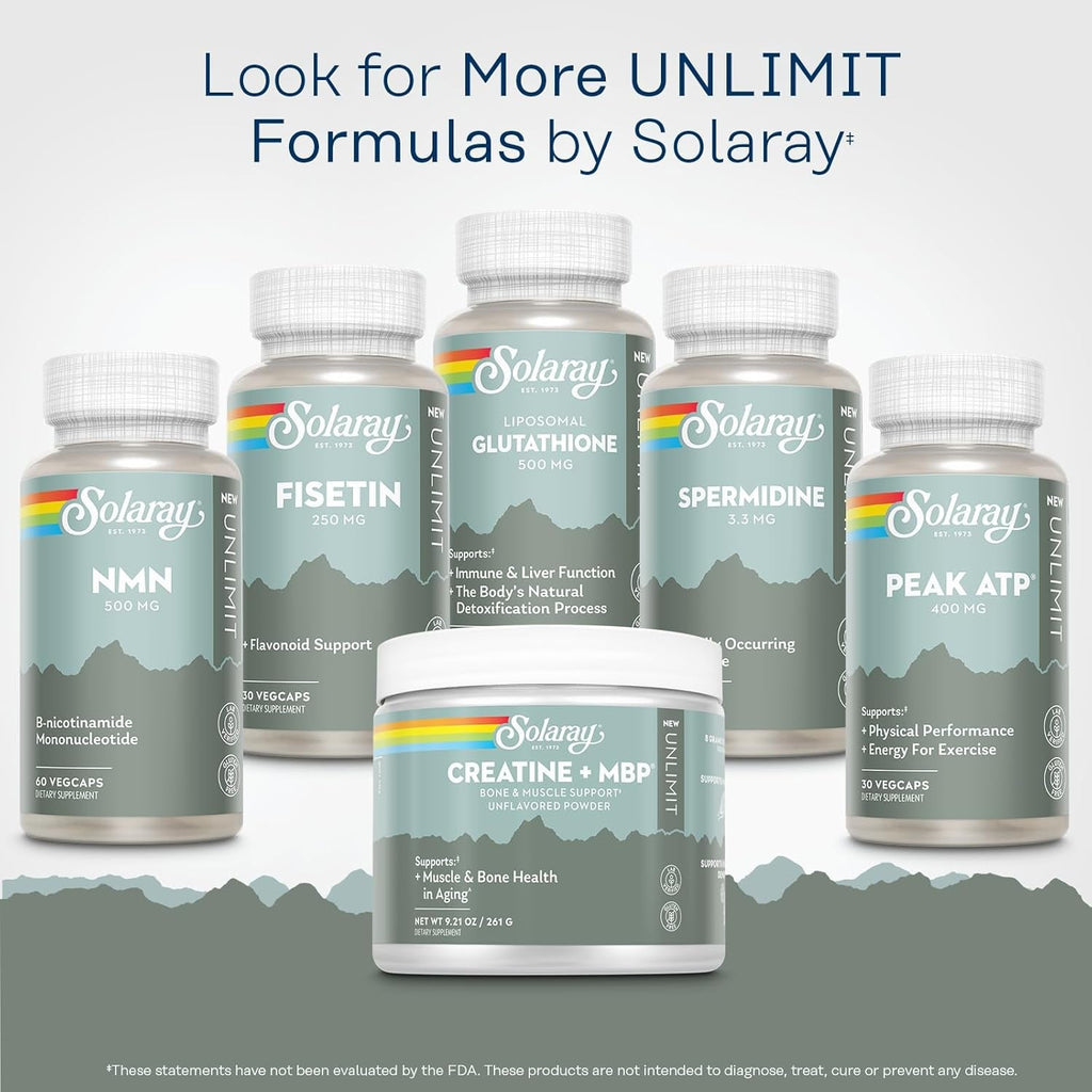 SOLARAY Peak ATP®, 400 Mg, 30 Vegcaps