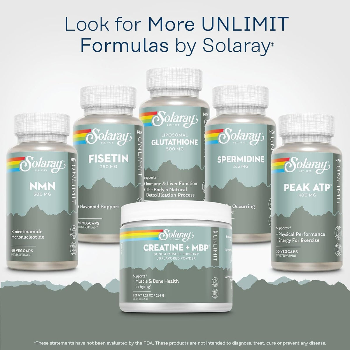 SOLARAY Peak ATP®, 400 Mg, 30 Vegcaps