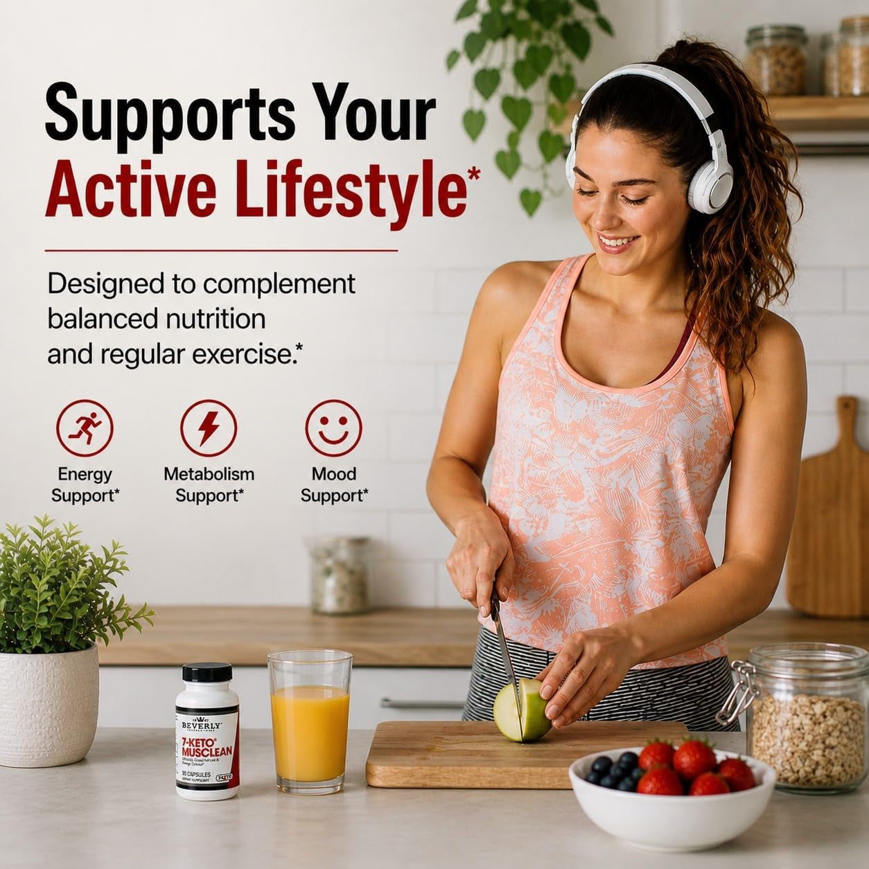 7-KETO Musclean. Lose up to 3X as Much Body Fat without Losing Muscle Tone. Potent Thermogenic DIET Pill for Men & Women. Boost Fat-Burning Metabolism. KETO DIET - Reduce Overeating. 90 Caps