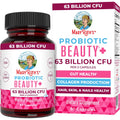 Maryruth Organics Probiotic Beauty Capsules | Vegan Collagen Support | anti Aging | Gut Health | Hair Skin and Nails Vitamins | Skin Care | Biotin | Non-Gmo Project Verified | 60 Count