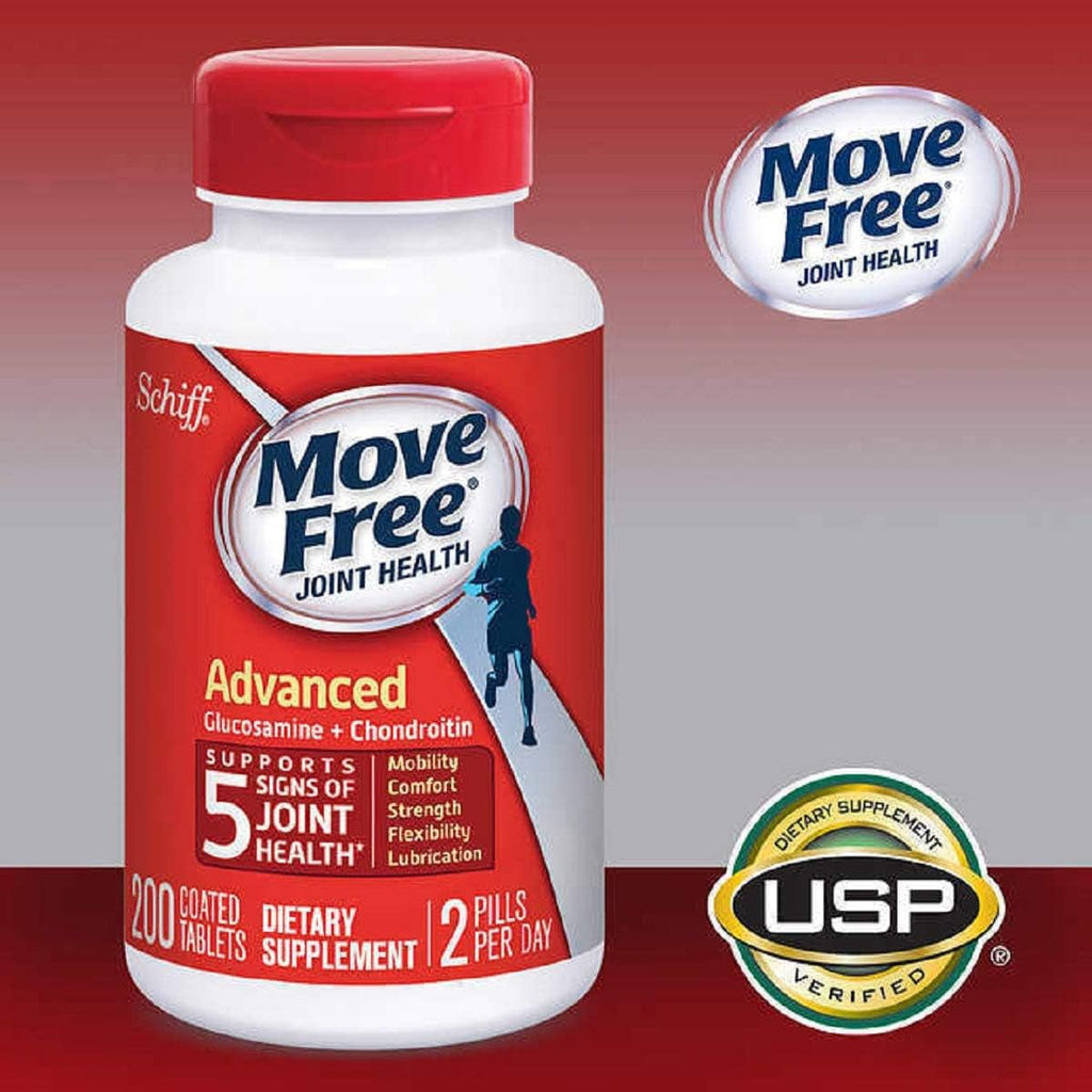 Move Free Advanced, Joint Health (200 Count) (2 Pack)