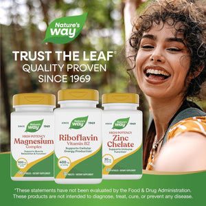 Enzymatic Therapy Riboflavin Vitamin B2, 400 Mg per Serving