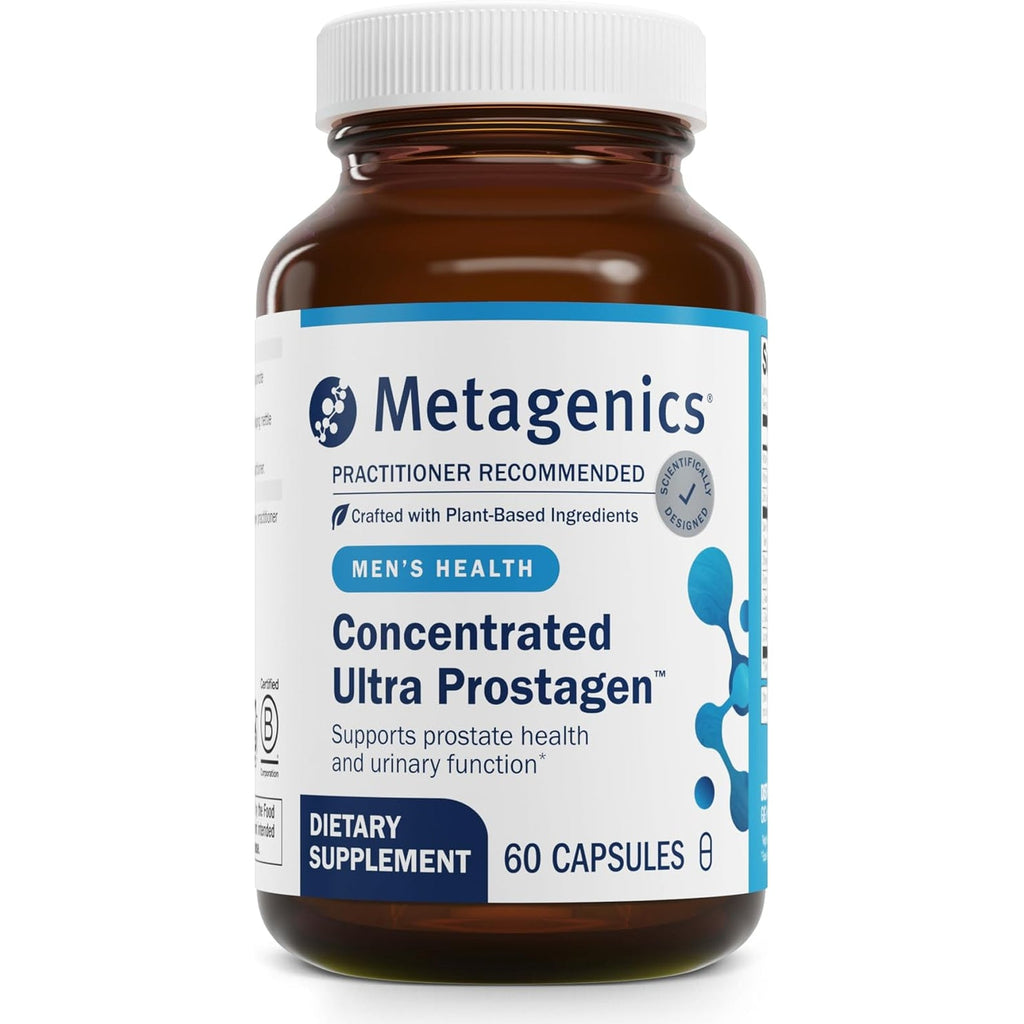 Metagenics Concentrated Ultra Prostagen - Prostate & Urinary Health with Saw Palmetto, Stinging Nettle, Lycopene & Zinc - Supports Hormonal Balance & Immune Health* - Non-Gmo- 60 Capsules
