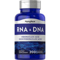 Piping Rock RNA DNA Supplement | 200 Capsules | Ribonucleic Acid & Deoxyribonucleic Acid Complex | Non-Gmo, Gluten Free