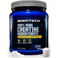 Bodytech Creatine Monohydrate Powder, Unflavored Micronized Creatine Formula for Men and Women, 5G per Serving, Pre Workout & Post Workout Supplement, Gluten Free, Sugar Free, 18 Oz, 102 Servings