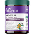 New Chapter Magnesium Glycinate + L-Theanine Supplement Powder, with 325 Mg Magnesium & L-Theanine 200 Mg for Calm, Focus, Mental Clarity, Muscle Relaxation & Cortisol Balance*, 30 Servings