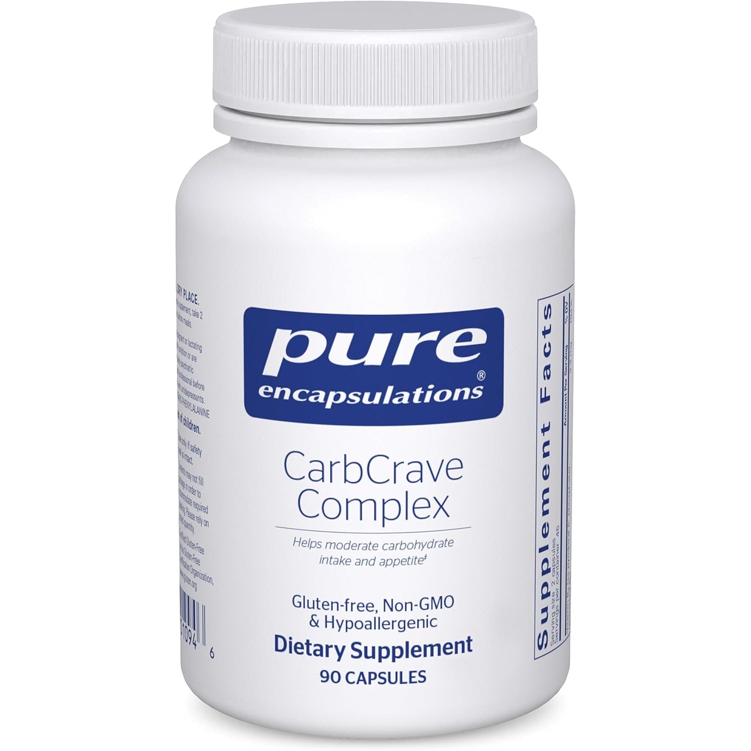 Pure Encapsulations Carbcrave Complex | with Sensoril Trim to Help Moderate Carbohydrate Intake and Lessen Appetite | 90 Capsules
