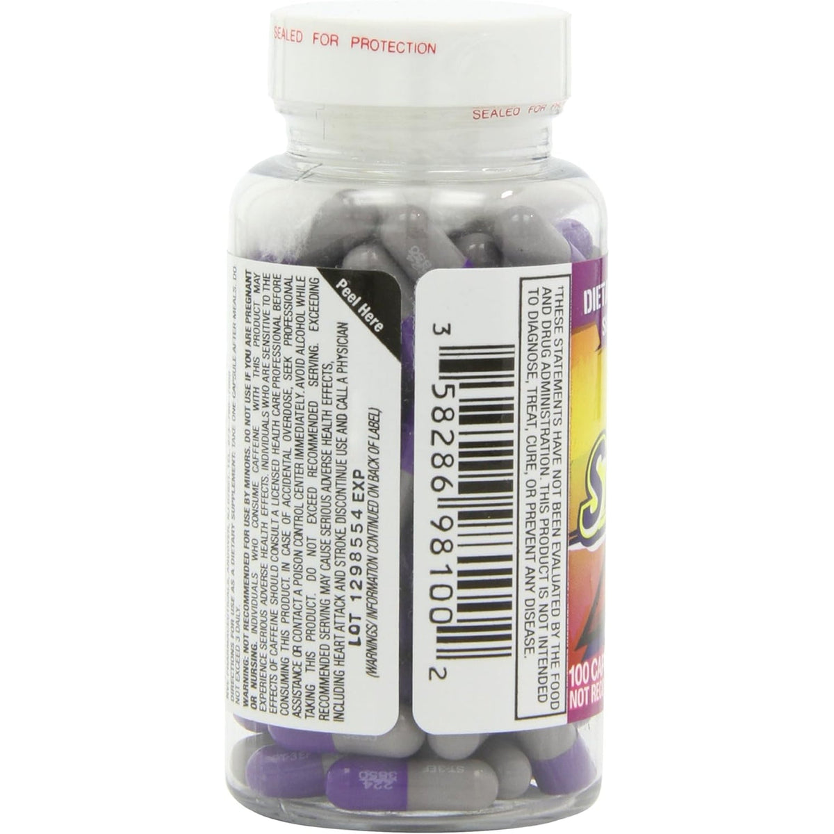 Stacker 3 Metabolizing Fat Burner with Chitosan, Capsules, 100Count Bottle