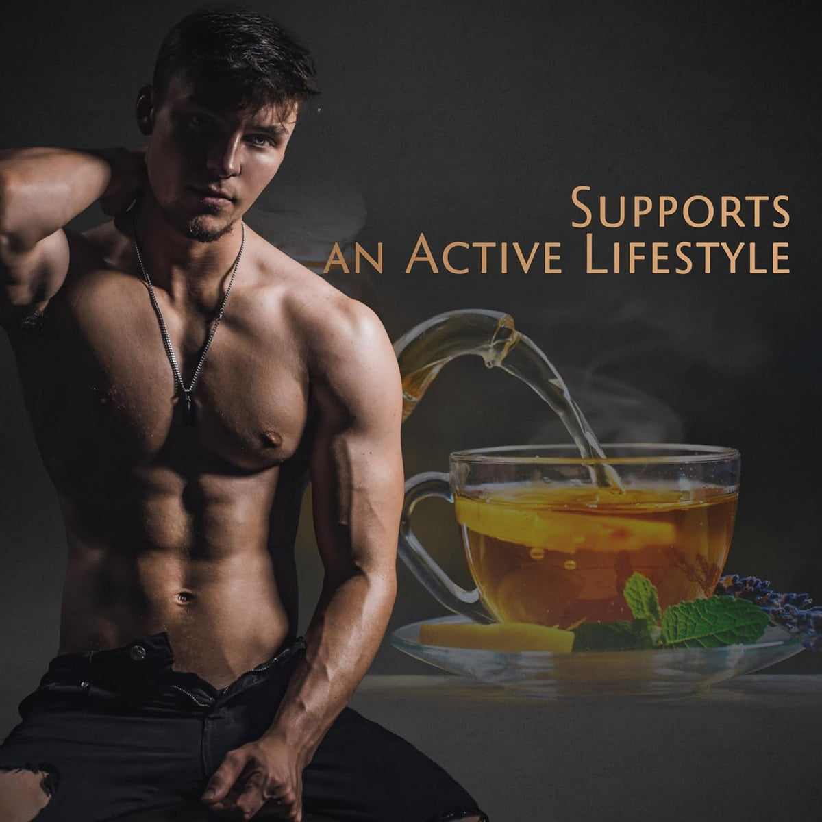 Energybolizer Perfect Weight Herbal Tea, 24 Bags (Apple Mango) – Natural Herbal Tea for Men and Women to Support Digestion and Overall Wellness