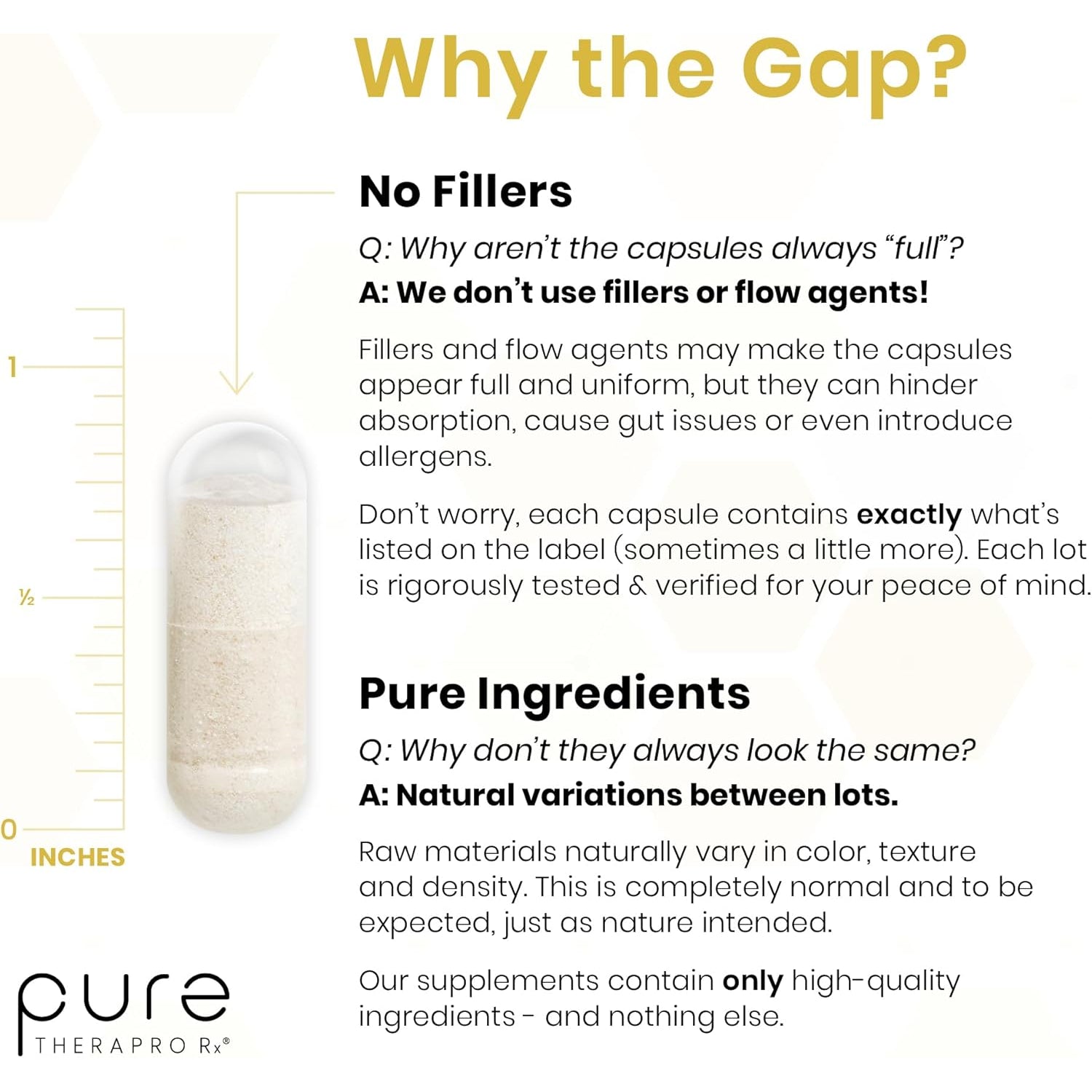 Pure Therapro Rx S-Acetyl Glutathione Gold 100Mg, Made in USA - 4 Month Supply | Acid Resistant Capsules | Patented Acetylated Form of Glutathione | Zero Fillers, Pharmaceutical Grade, Non GMO