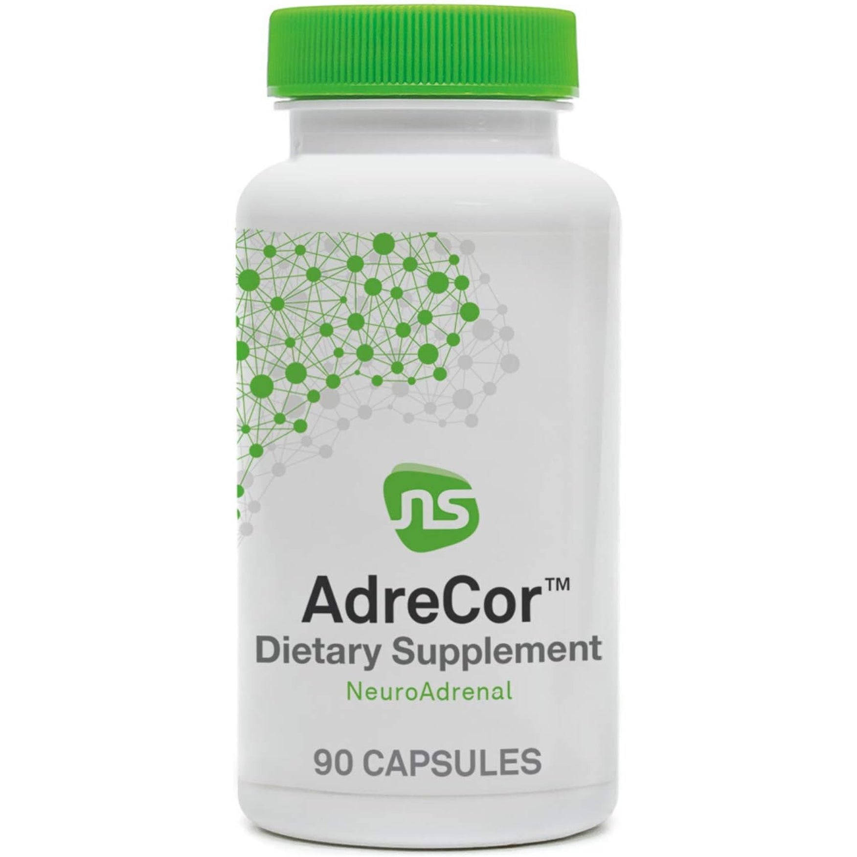 Neuroscience Adrecor - Adrenal Support Supplements with Rhodiola, L-Tyrosine, B Vitamins & Magnesium - Cortisol Detox for Women & Men for Stress Fatigue and Energy Support (90 Ct)