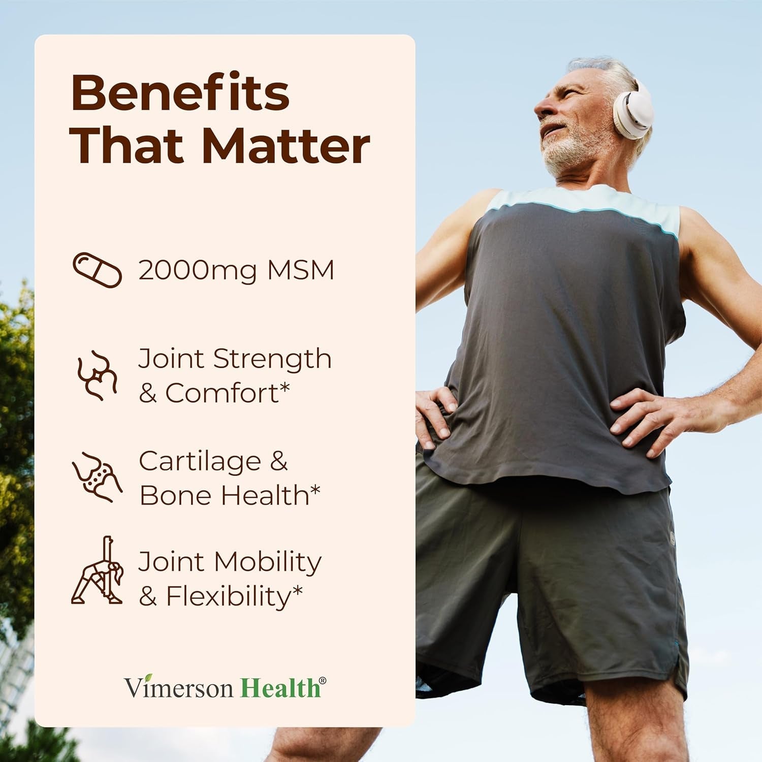 Glucosamine Chondroitin MSM – 3-In-1 Joint Supplements for Women and Men with Glucosamine Sulfate 1500Mg, Chondroitin Sulfate 1200Mg & Potent 2000Mg MSM for Cartilage & Joint Support – 150 Capsules