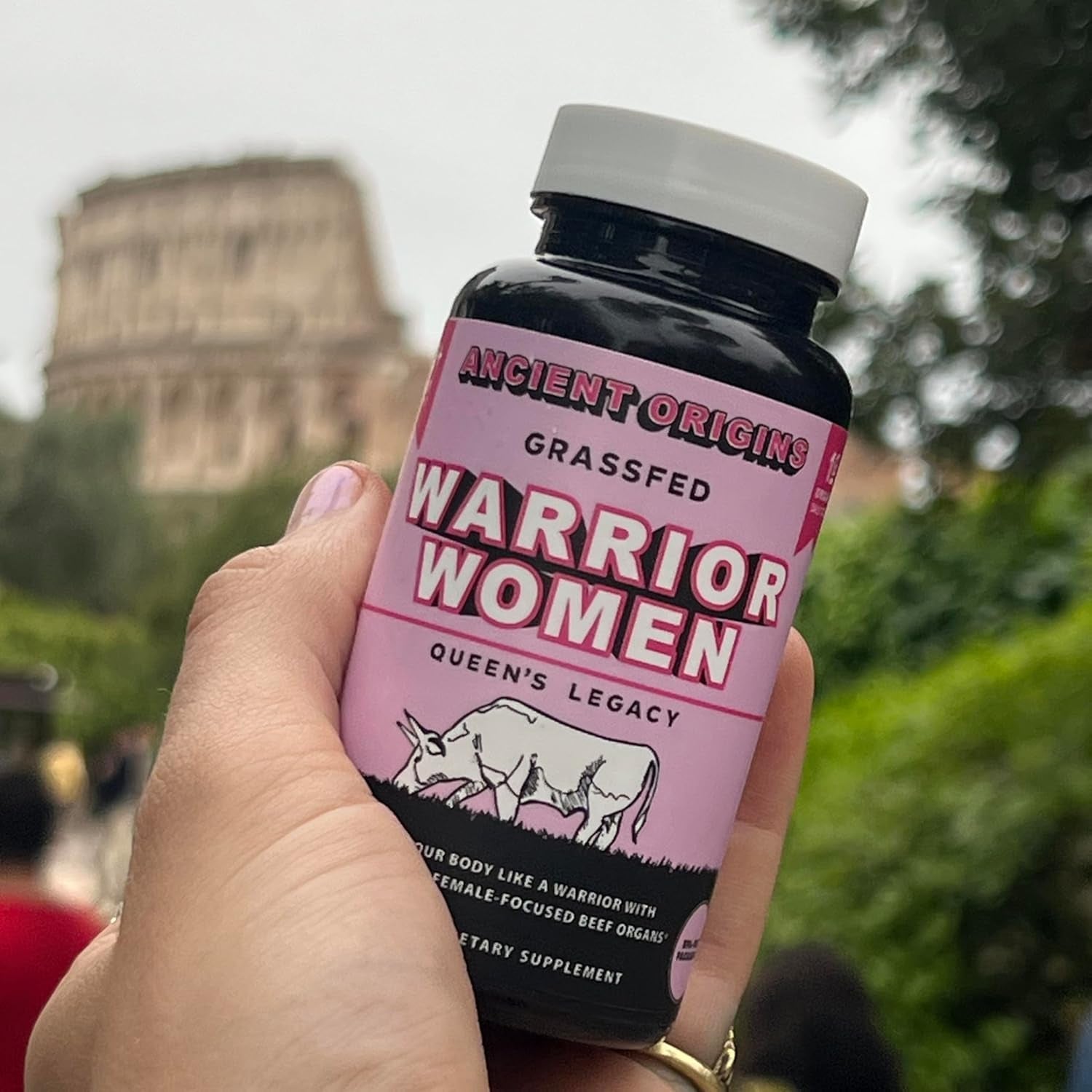 Ancient Origins Women’S Beef Organ Complex – 7 Grass Fed Organs (Liver, Heart, Colostrum & More) – Pasture Raised, Grass Finished – Balance Hormones, Boost Energy & Wellness