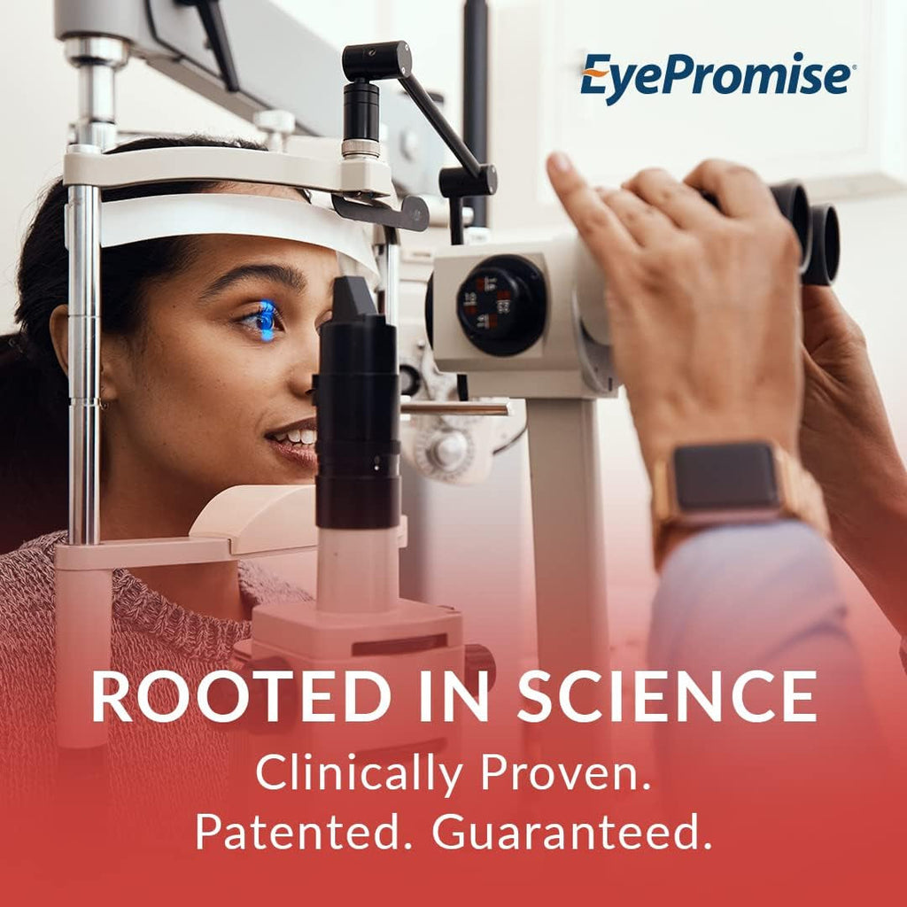 Eyepromise DVS Eye Vitamin - 60 Softgels, 30-Day Supply - Eye Supplement with Zeaxanthin and Lutein for Retinal Support & Improved Visual Function