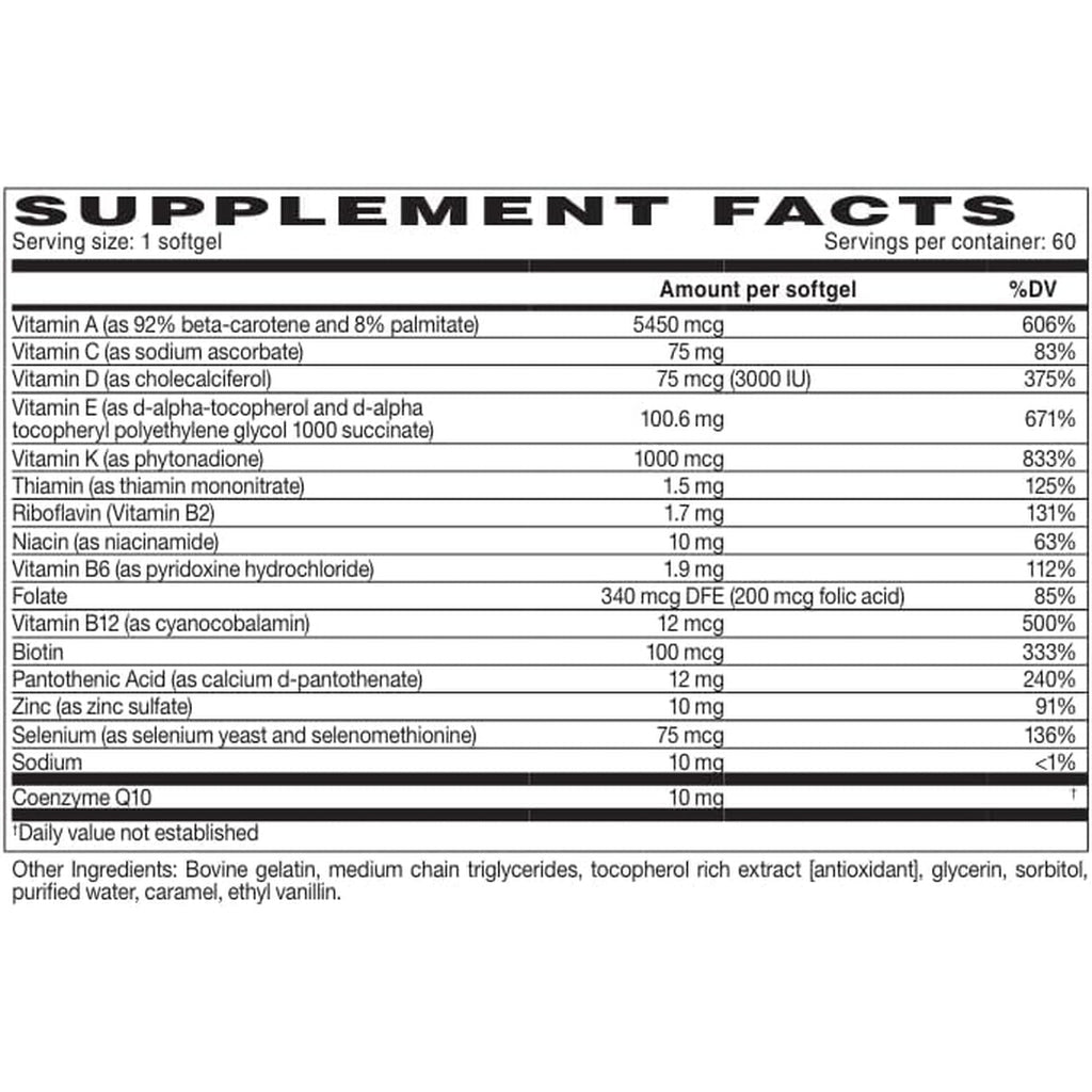 Deka'S plus Softgels, 60 Count Each
