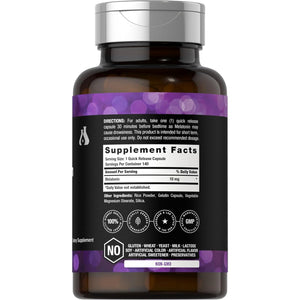 Horbäach Berkshire Labs Melatonin 10Mg | 140 Quick Release Capsules | Extra Strength Formula | Non-Gmo, Gluten Free Supplement