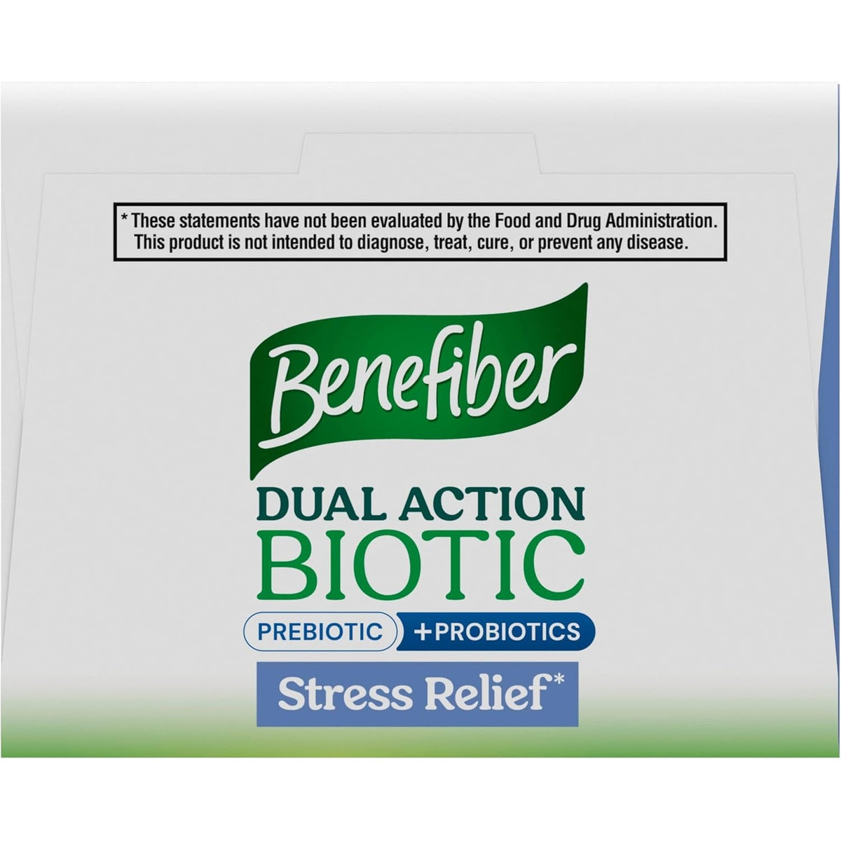 Benefiber Dual Action Biotic plus Stress Relief, 18 Count Stick Packs