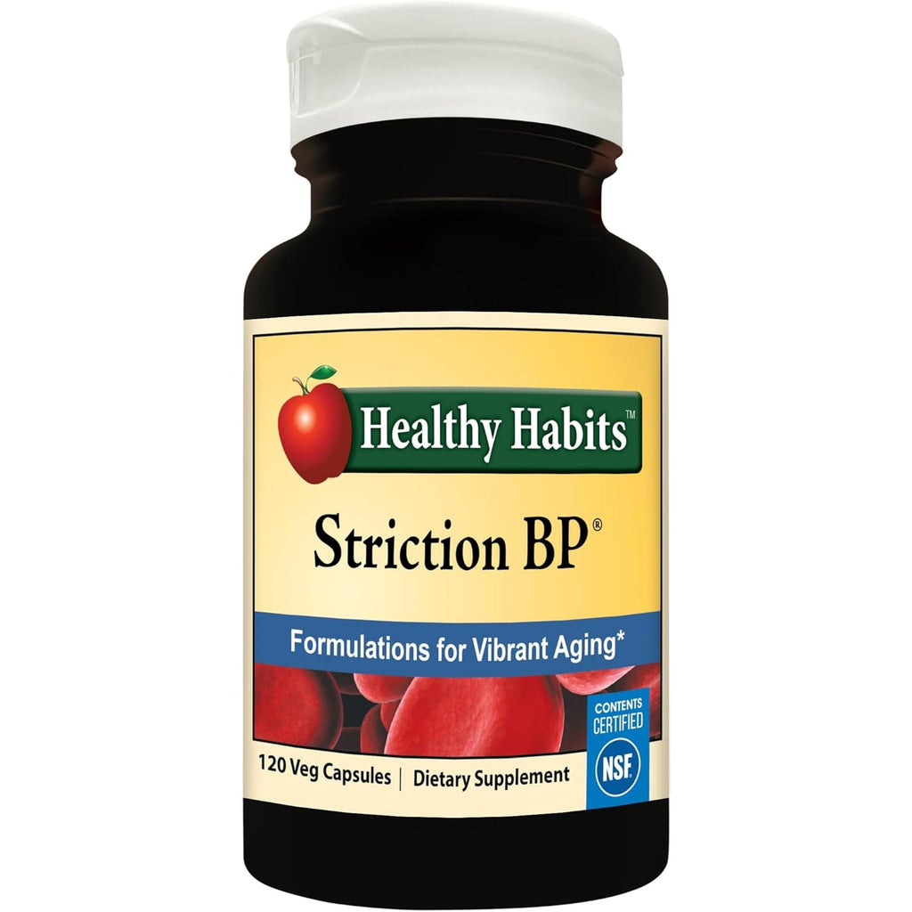 Healthy Habits Strictionbp Bottle 120 Veg Capsules