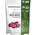 MRM Organic Red Beet Powder - USDA Organic Red Beet Root Powder Superfood with Antioxidants and Nutrients, Heart Health & Energy Support for Women & Men, Vegan & Gluten-Free - 24 Servings