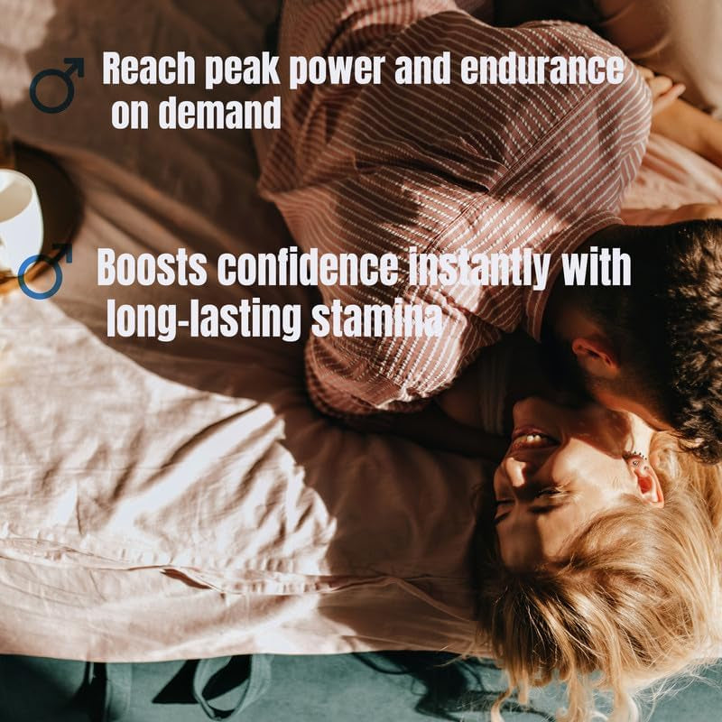 Male Enhancing Supplement – Fast Acting Pills for Men 3Rd Party Lab Tested | Testosterone Booster, Maca Root, Epimedium,Tongkat Ali | 60 Capsules
