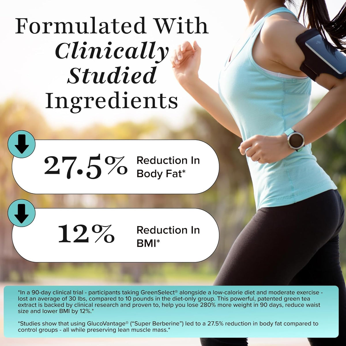 GLP-1 Supplement - Super Berberine Weight Management Support Healthy GLP-1 Naturally | Advanced Appetite Control & Metabolism Support with Clinically Studied Ingredients | Stimulant Free