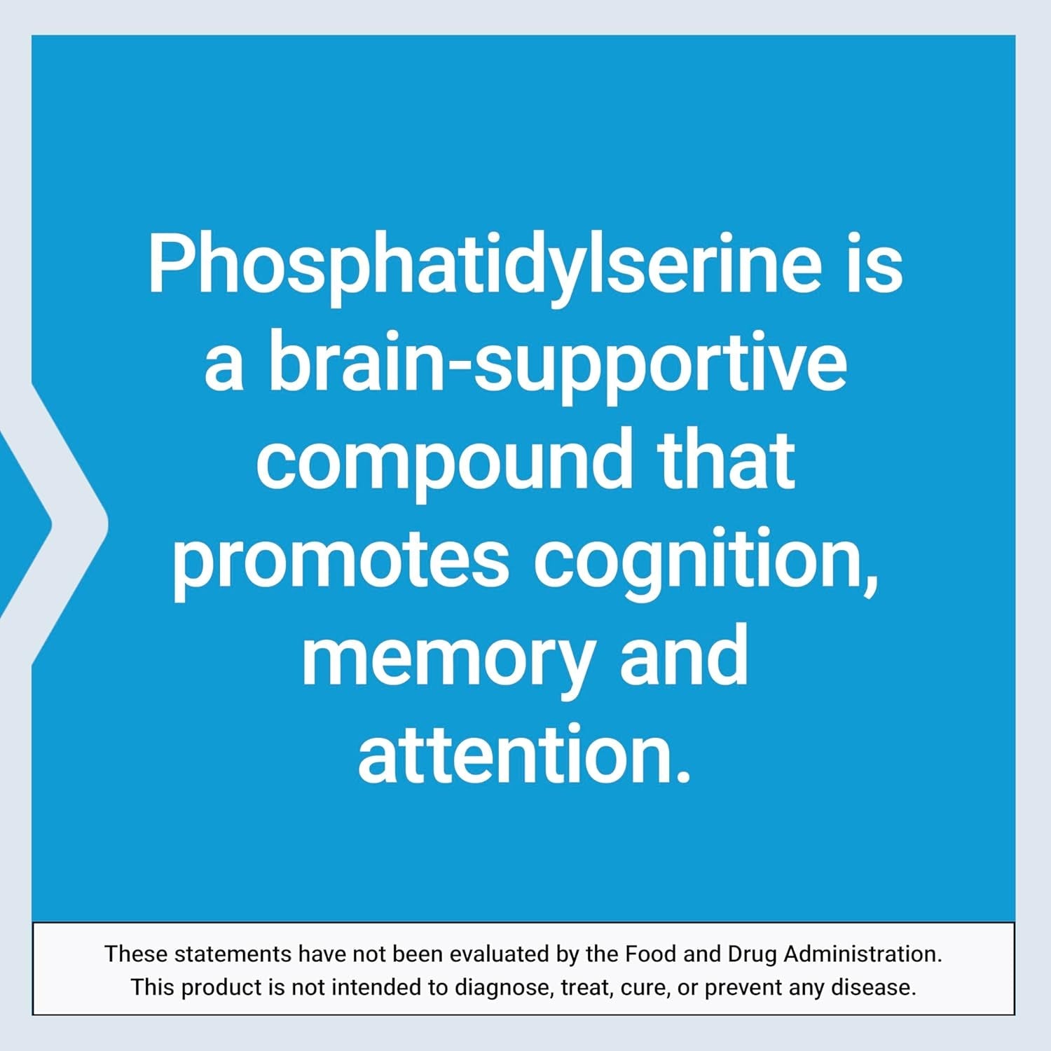 Life Extension PS Caps, Phosphatidylserine, for Cognitive Performance, Gluten-Free, Non-Gmo, Vegetarian, 100 Capsules