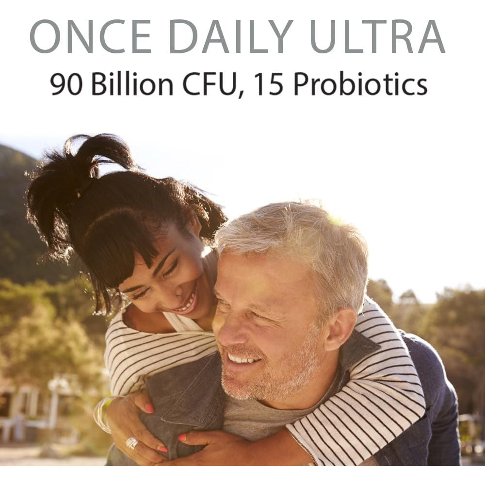 Garden of Life Dr. Formulated Probiotics Once Daily Ultra - 90 Billion CFU - Daily Probiotic for Colon & Immune Support - 30 Vegetarian Capsules