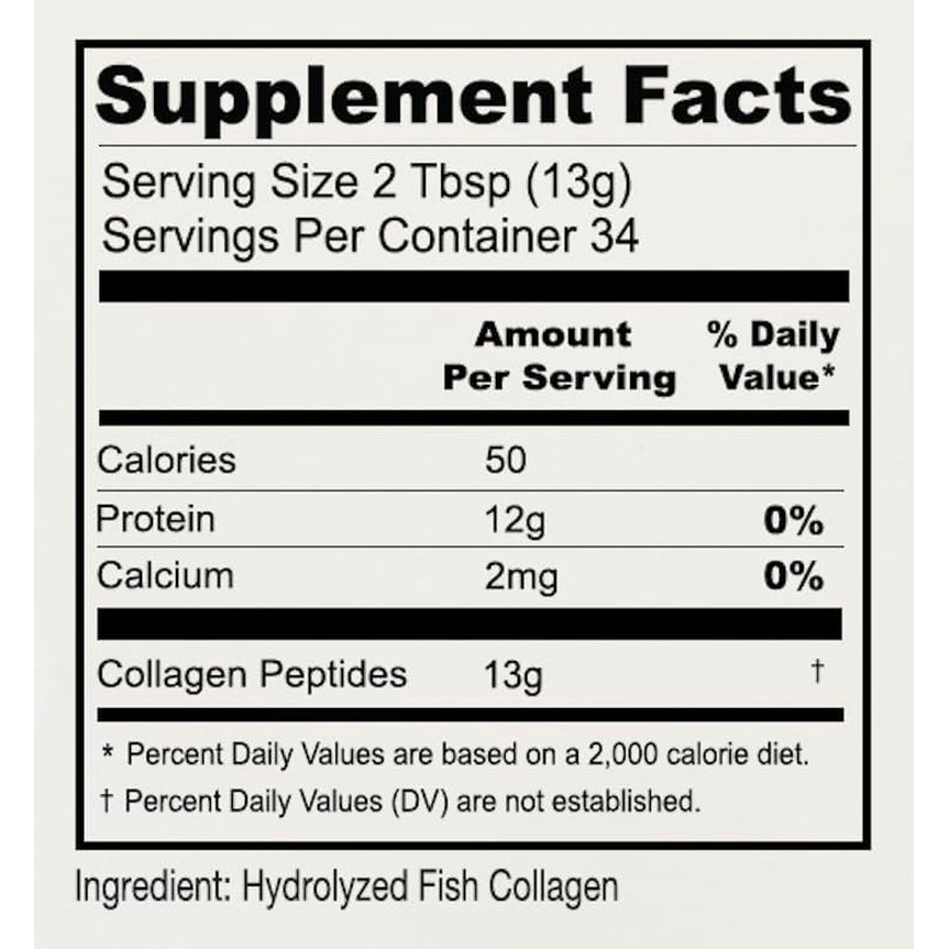Anthony'S Hydrolyzed Marine Collagen Peptides, 1 Lb, Gluten-Free, Paleo and Keto Friendly, Unflavored