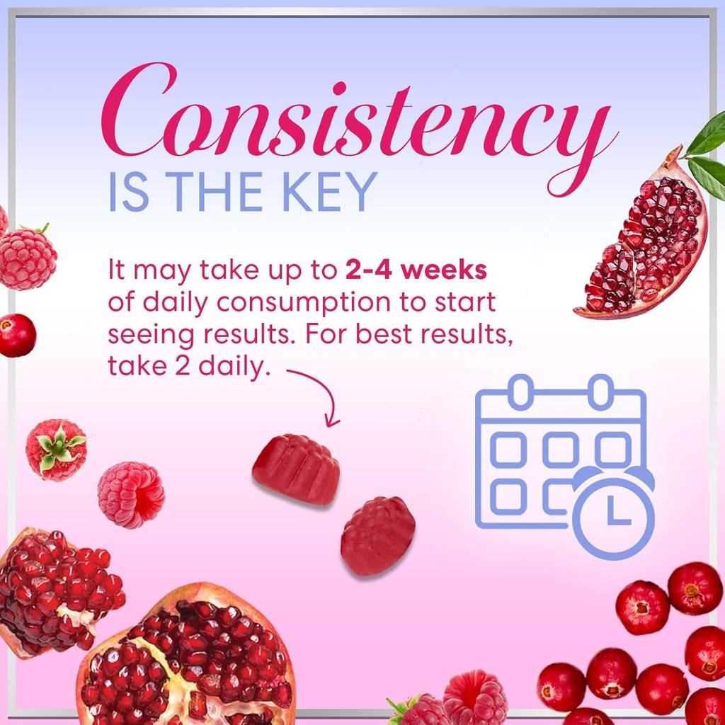 Probiotics for Women Gummies with Cranberry - 6 Premium Strains for PH Balance - Women Probiotics for Digestive Health, Vaginal & Immune Support, Women'S Probiotic Feminine Health Gummy - 60 Gummies