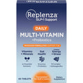 Replenza Daily GLP-1 Nutritional Support Supplement, Essential Vitamins and Minerals, Support for Gut Health, Stress and Cellular Energy – 60 Tablets