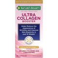 Nature’S Bounty Optimal Solutions Ultra Collagen Booster for Healthy-Aging Supplement, Resveratrol, Hyaluronic Acid – Collagen Capsules for Women, 48 Capsules