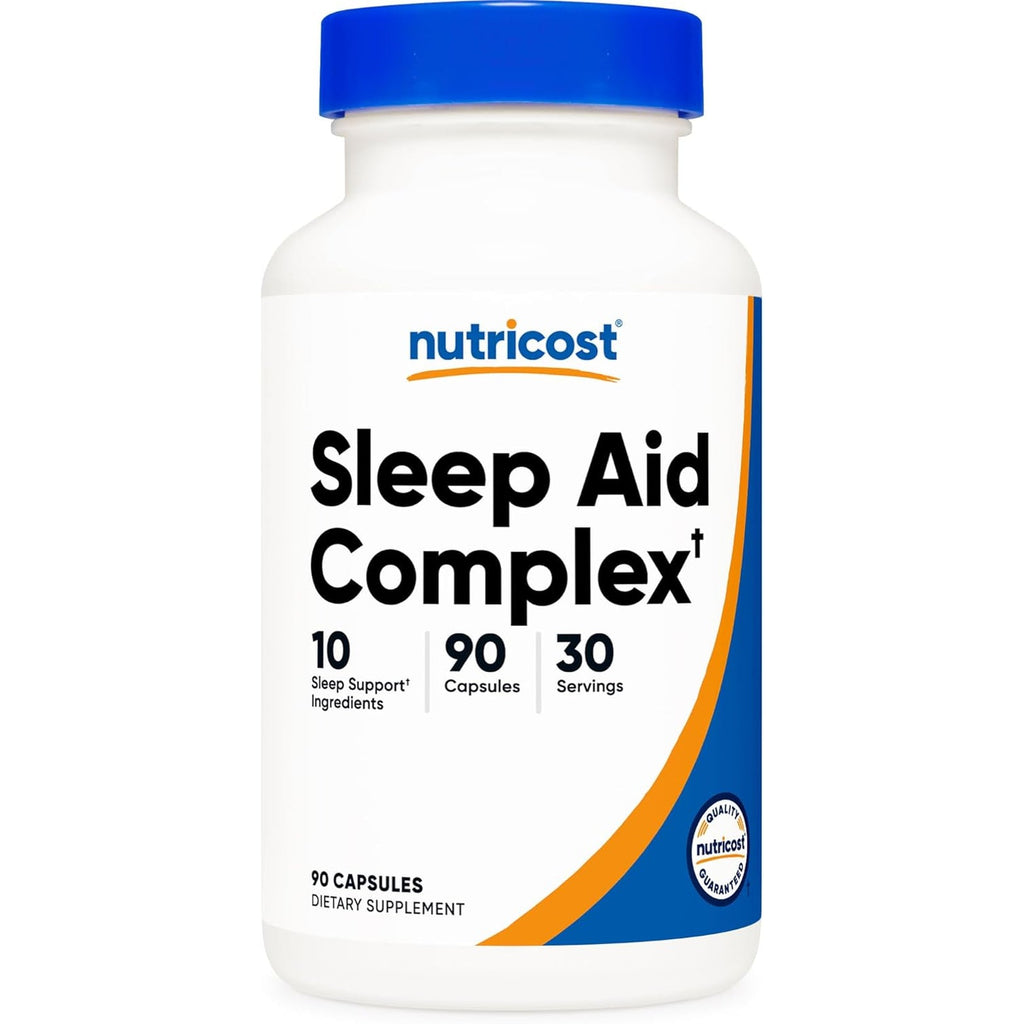 Nutricost Sleep Aid Complex 1330Mg Serving (90 Capsules) - 30 Servings