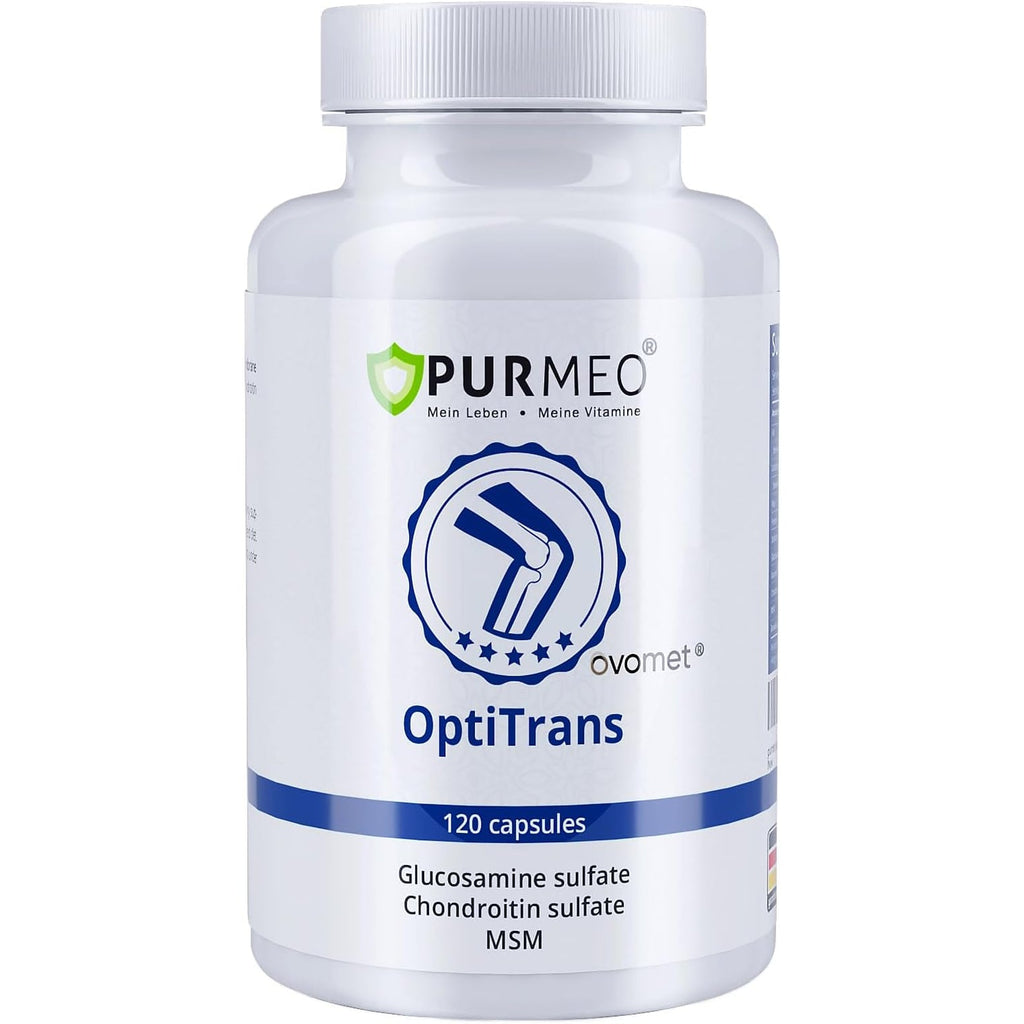 5-Day Fast-Acting Glucosamine Chondroitin MSM - Joint Health Supplement with OVOMET Eggshell Membrane & Boswellia, Support Joint Comfort, Cartilage, Strength & Flexibility - Made in Germany, 120Ct