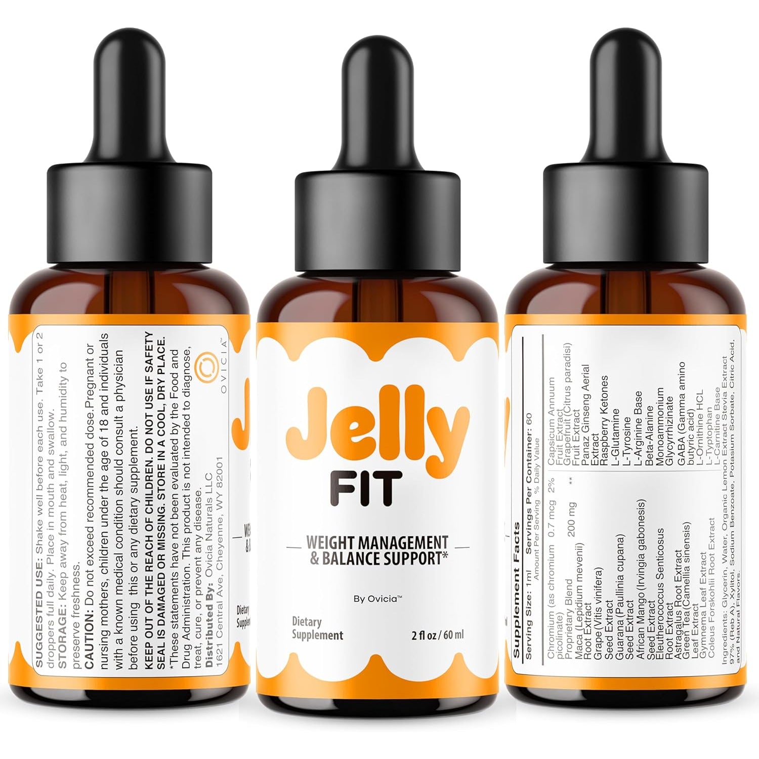 Jelly Fit Drops - Official Jellyfit Oral Liquid Drops Advanced Premium Formula Maximum Strength, All Natural Ingredients Vitamins for Overall Health & Wellness Reviews, 1 Bottle for 1 Month