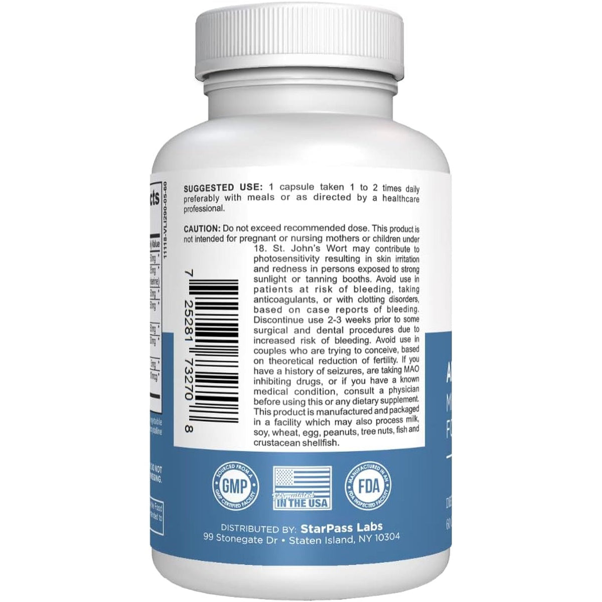 Advanced Memory Formula Extreme Brain Booster, Brain Supplement for Memory, Focus and Mental Performance, Memory Vitamins for Better Brain Health, Manufactured in the USA