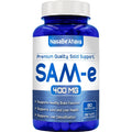 SAM-E Supplement 400Mg | Easy Absorption S-Adenosyl-L-Methionine Sam-E 400Mg for Bone and Mood Support Supplement | Made in the USA Non-Gmo and Gluten Free (90 Day Supply)