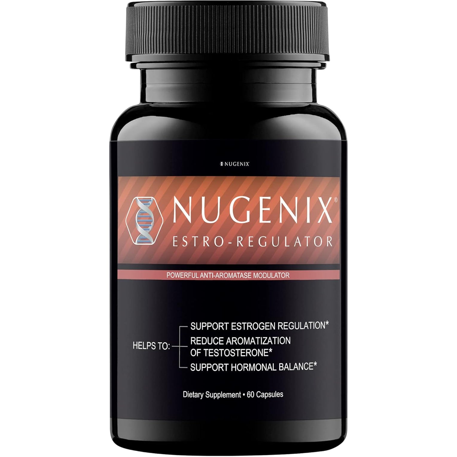 Nugenix Estro-Regulator - DIM Supplement, Estrogen Blocker for Men and Aromatase Inhibitor, Testosterone Booster - 60 Capsules