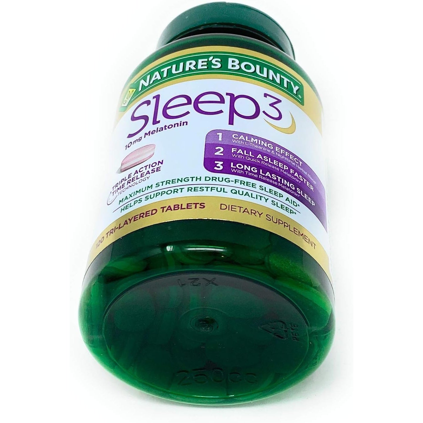 Nature'S Bounty Sleep3 10Mg. Melatonin, 120 Tablets