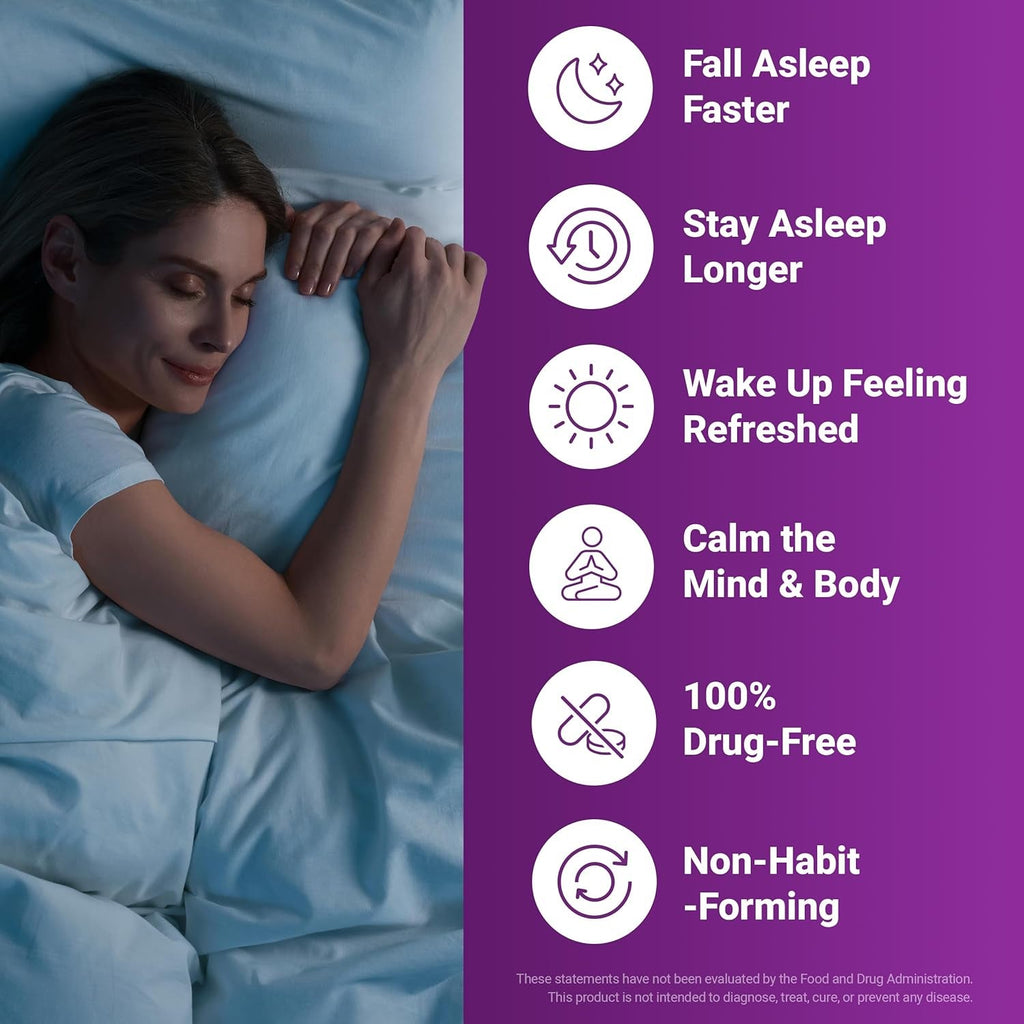 Force Factor Somnapure Drug-Free Sleep Aid for Adults for Occasional Sleeplessness with Melatonin & Valerian, Non-Habit-Forming Sleeping Pills, Fall Asleep Faster, Wake up Refreshed, 60 Tablets