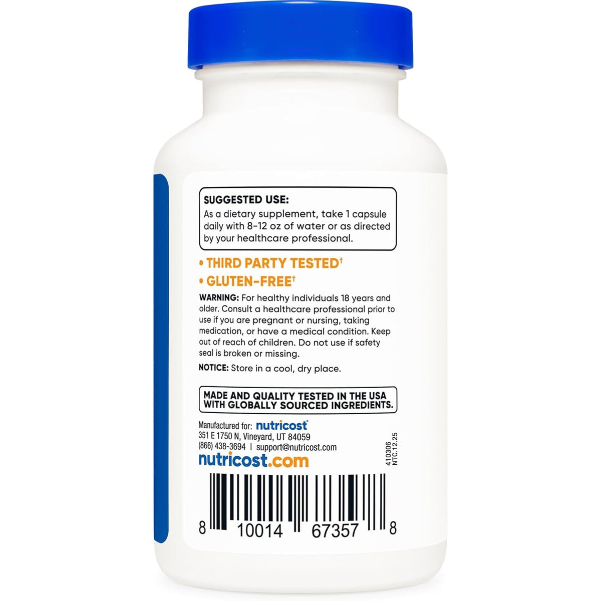 Nutricost Devils Claw Extract 120 Capsules for 120 Servings per Bottle - Vegetarian, GMO Free and Gluten Free
