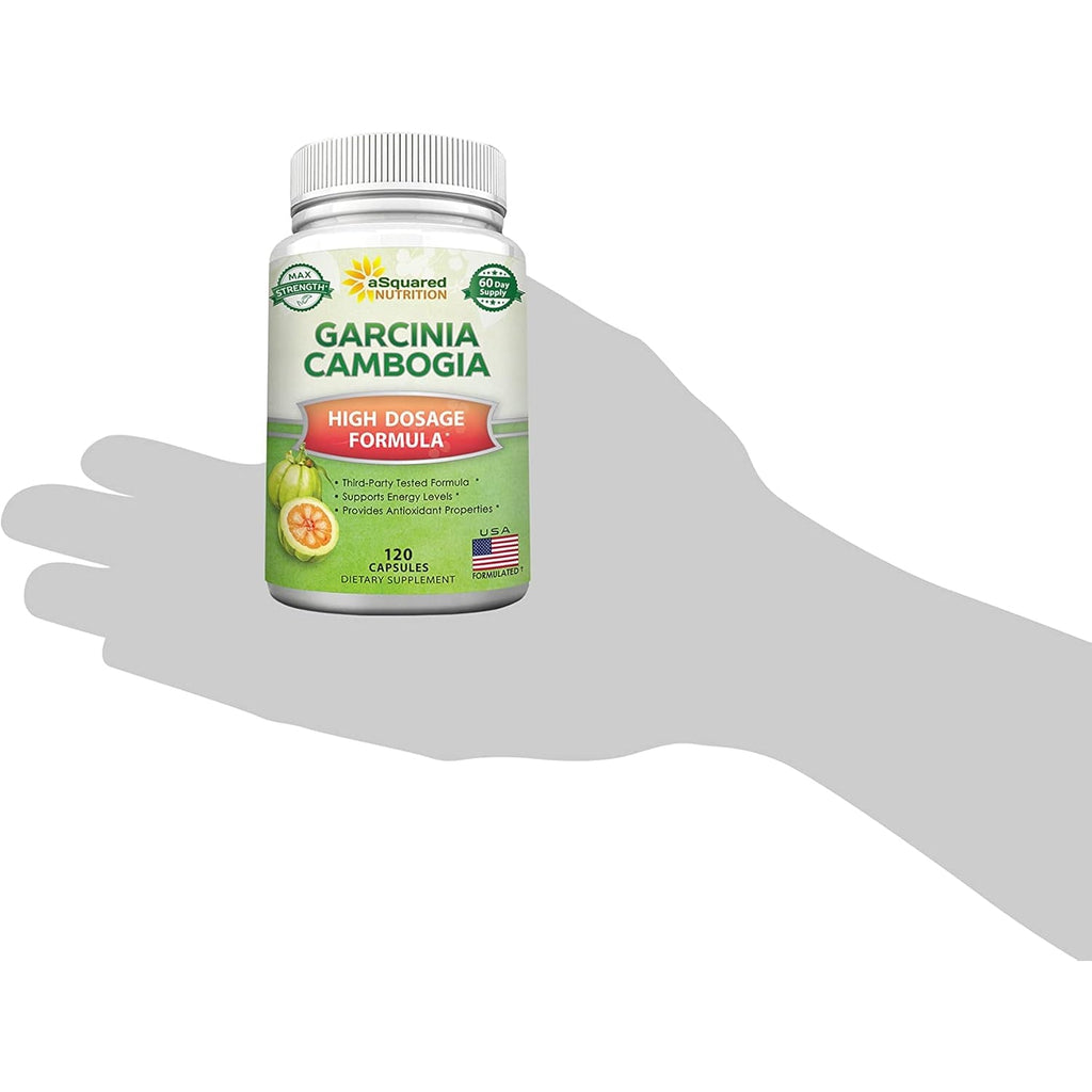 100% Pure Garcinia Cambogia Extract - 120 Capsules, Ultra High Strength HCA, Natural Weight Loss Diet Pills XT, Best Extreme Fat Burner Slim & Detox Max, Premium Blocker for Men & Women, Made in USA