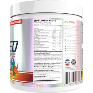 EHP LABS Oxyshred Pre Workout Powder - Preworkout Powder with L Glutamine & Acetyl L Carnitine, Energy Boost Drink - Gummy Snake, 60 Servings
