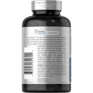 Horbäach Glucosamine Chondroitin MSM | 180 Caplets | with Turmeric | Triple Strength Formula | Non-Gmo & Gluten Free Supplement