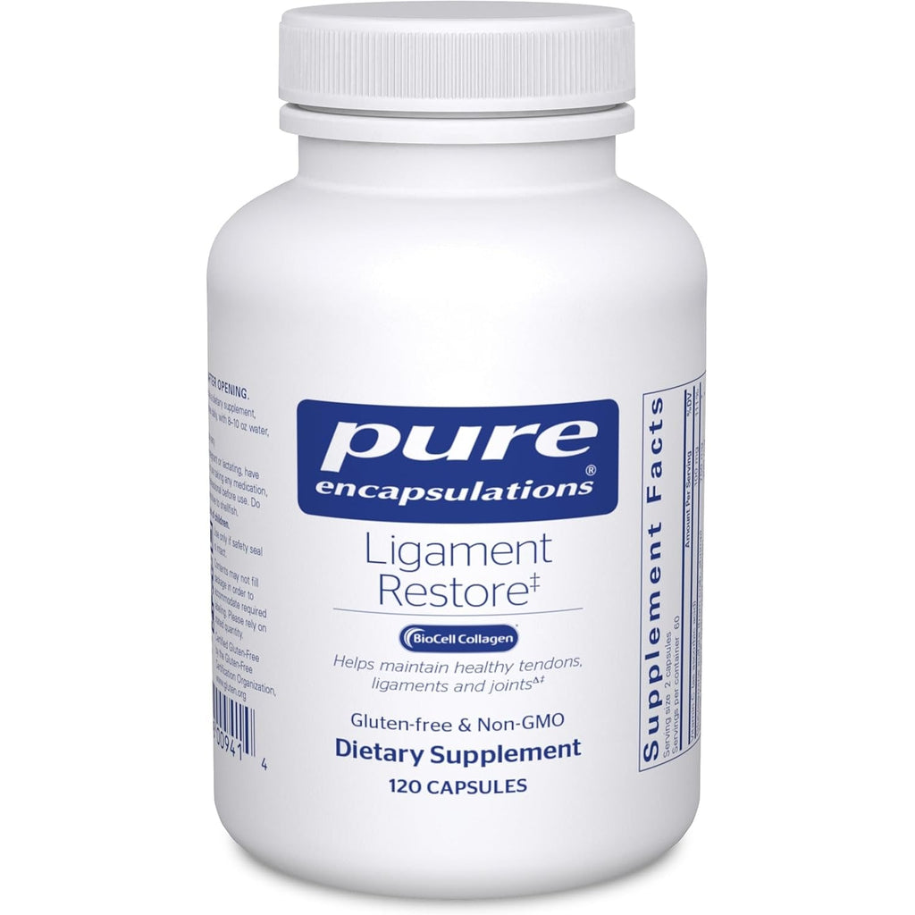 Pure Encapsulations - Ligament Restore - Dietary Supplement Helps Maintain Healthy Tendons, Ligaments and Joints - 120 Capsules