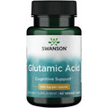 Swanson Amino Acid Glutamic Acid 500 Milligrams 60 Veg Capsules