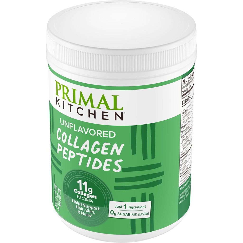 Primal Kitchen Collagen Peptides, Unflavored Collagen Powder, 1.2 Pounds