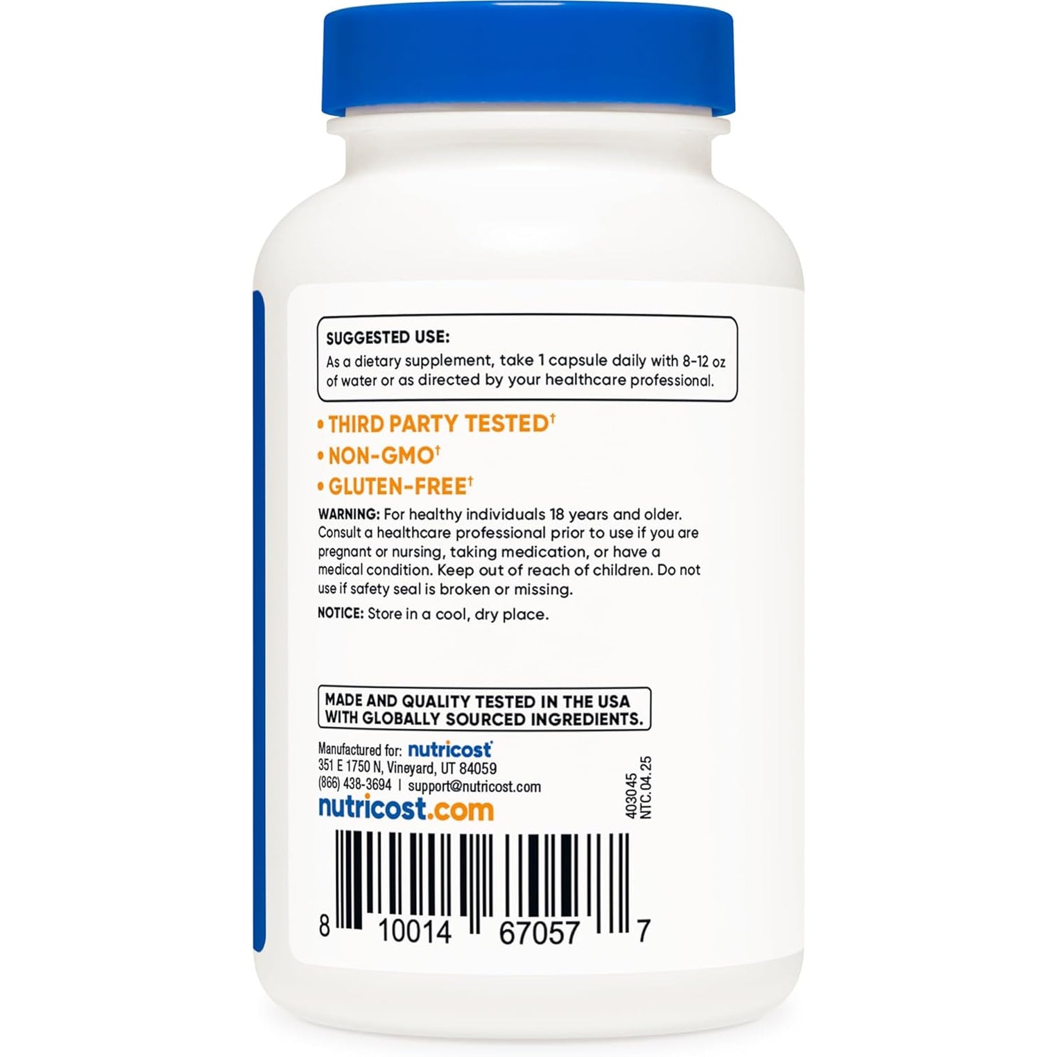 Nutricost White Kidney Bean Extract 120 Capsules for 120 Servings per Bottle - Vegetarian Caps, Gluten Free and GMO Free
